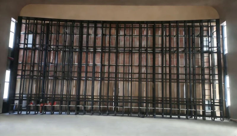 Curved Floor Stand for LED Display